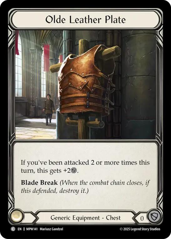 Olde Leather Plate card image