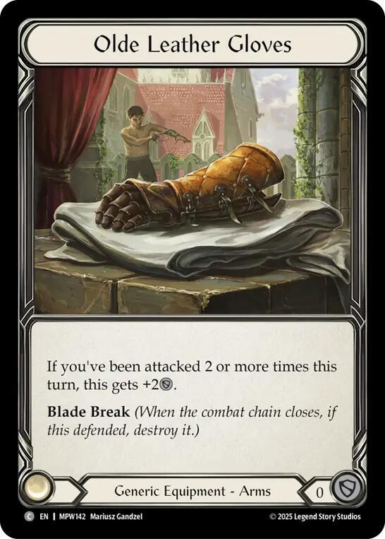 Olde Leather Gloves card image