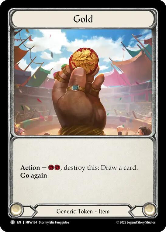 Gold card image