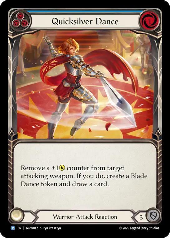 Quicksilver Dance card image