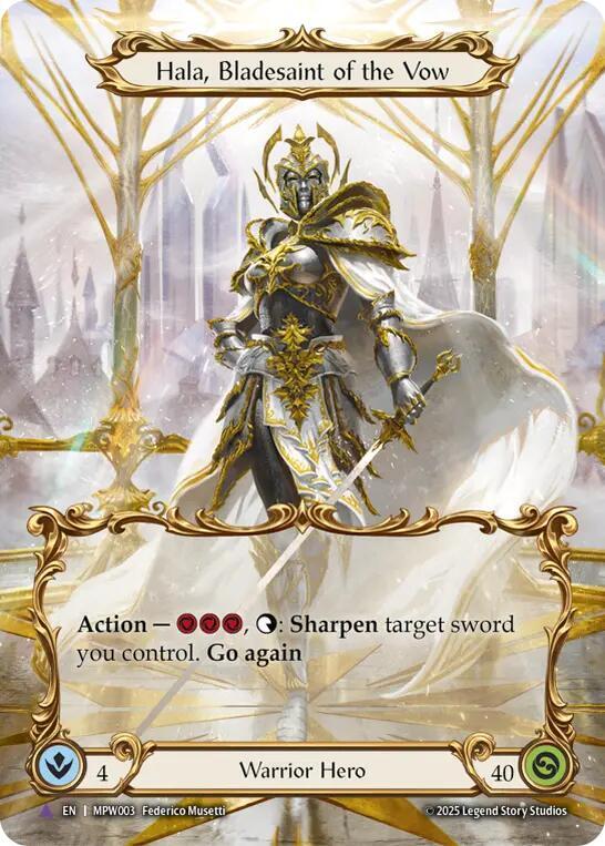 Hala, Bladesaint of the Vow (Marvel) card image