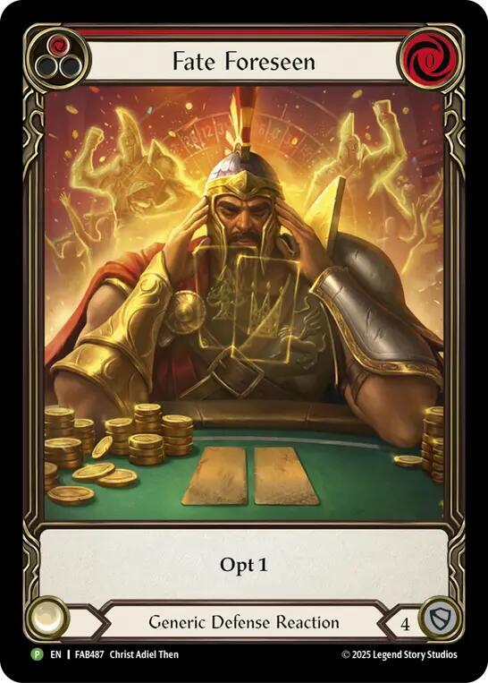 Fate Foreseen - FAB487 card image
