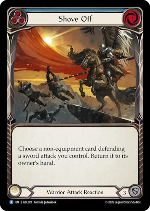 Shove Off (Blue) card image