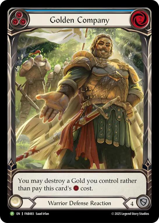 Golden Company (Blue) - FAB483 card image