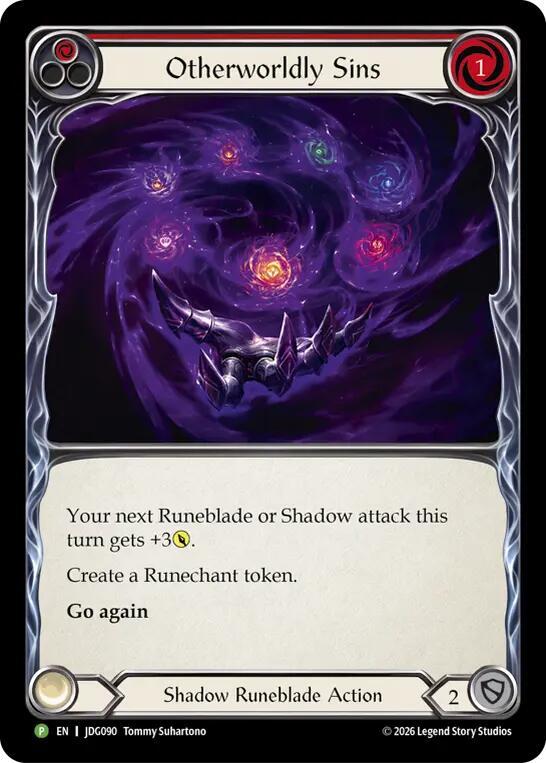 Otherworldly Sins - JDG090 card image