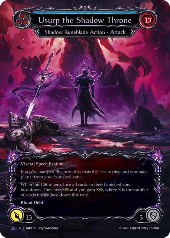 Usurp the Shadow Throne (Marvel) card image