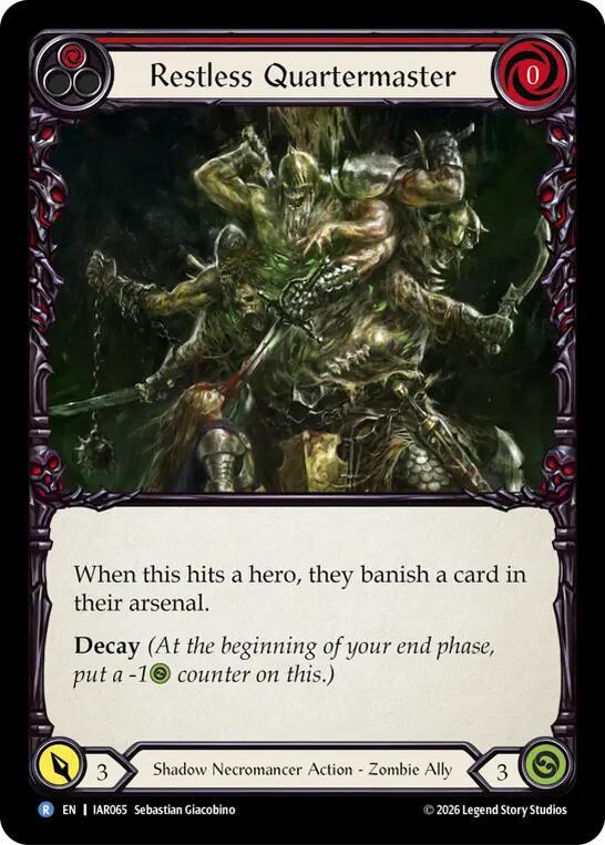 Restless Quartermaster card image