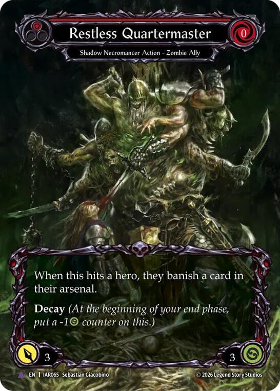 Restless Quartermaster (Marvel) card image