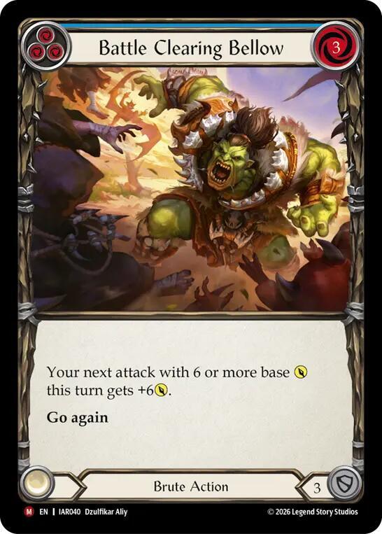 Battle Clearing Bellow card image