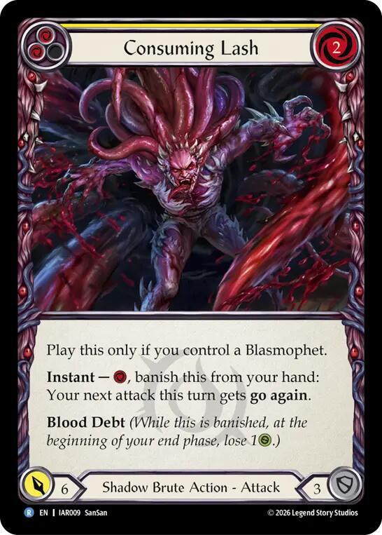Consuming Lash card image