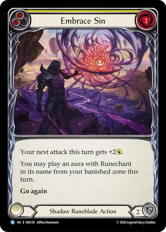 Embrace Sin card image