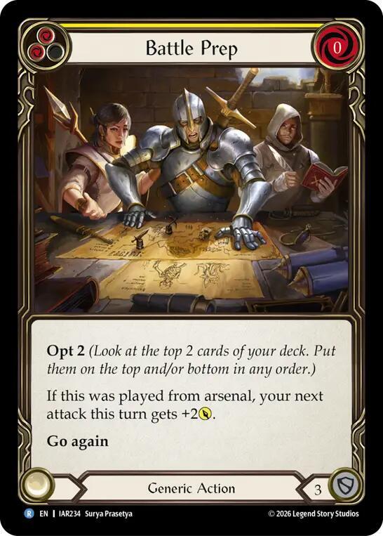 Battle Prep (Yellow) card image