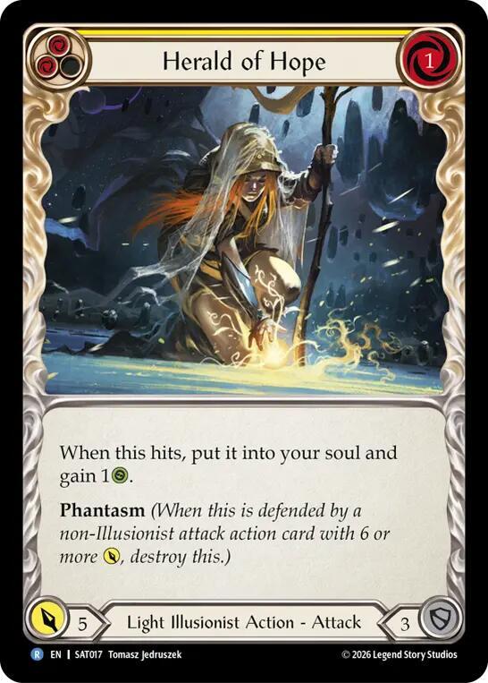 Herald of Hope (Yellow) card image