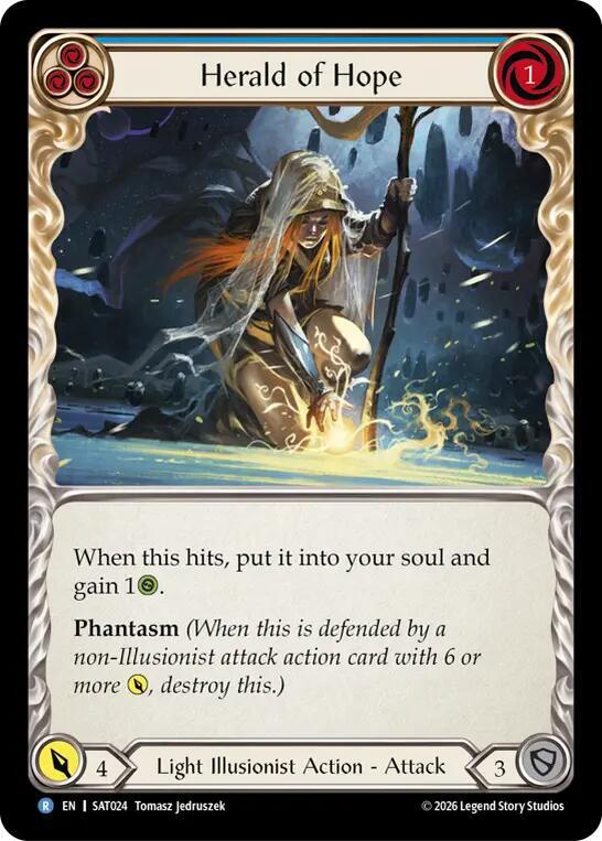 Herald of Hope (Blue) card image