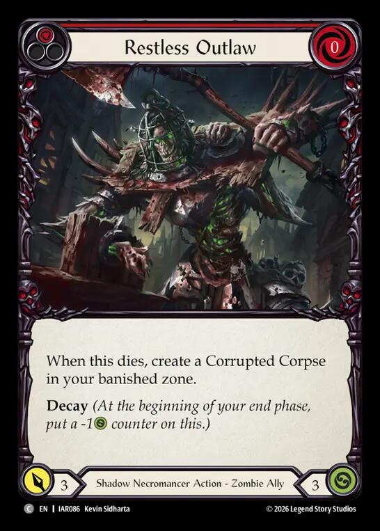 Restless Outlaw card image