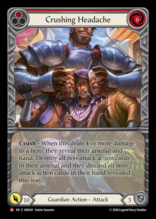 Crushing Headache (Extended Art) card image