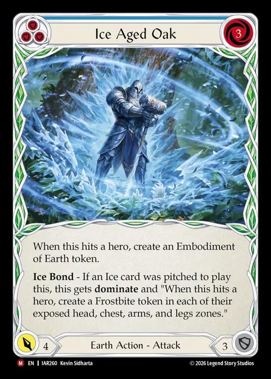 Ice Aged Oak card image