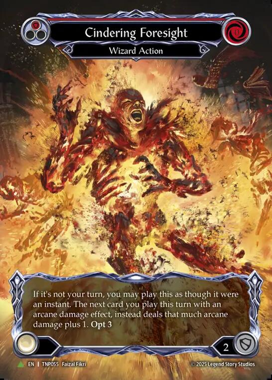 Cindering Foresight (Red) - TNP055 card image