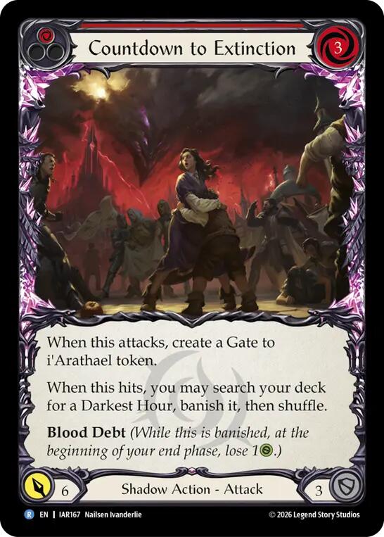 Countdown to Extinction (Red) card image