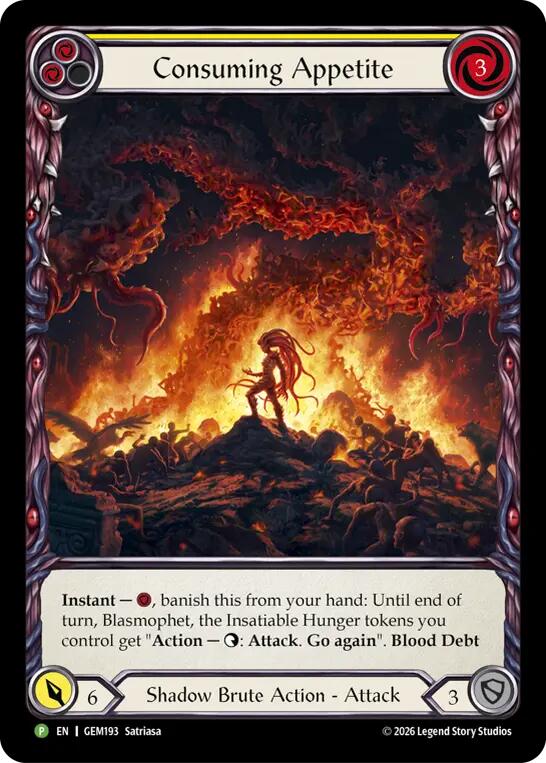 Consuming Appetite card image