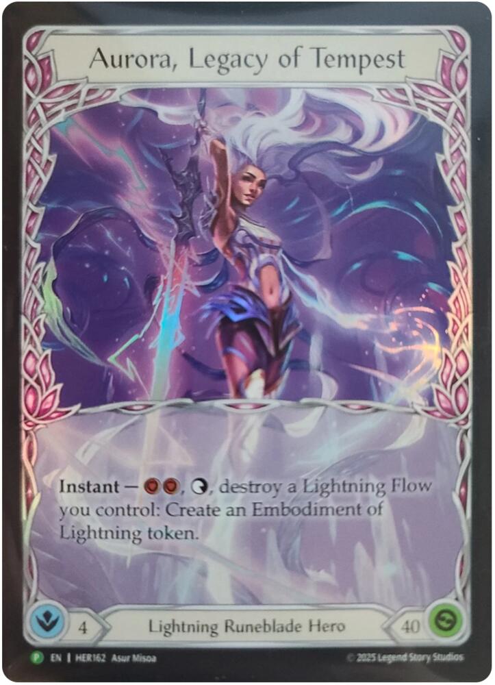 Aurora, Legacy of Tempest - HER162 card image