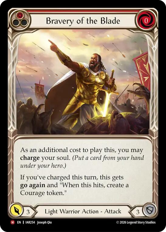 Bravery of the Blade card image