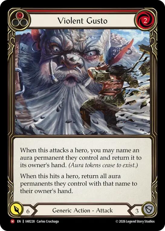Violent Gusto card image