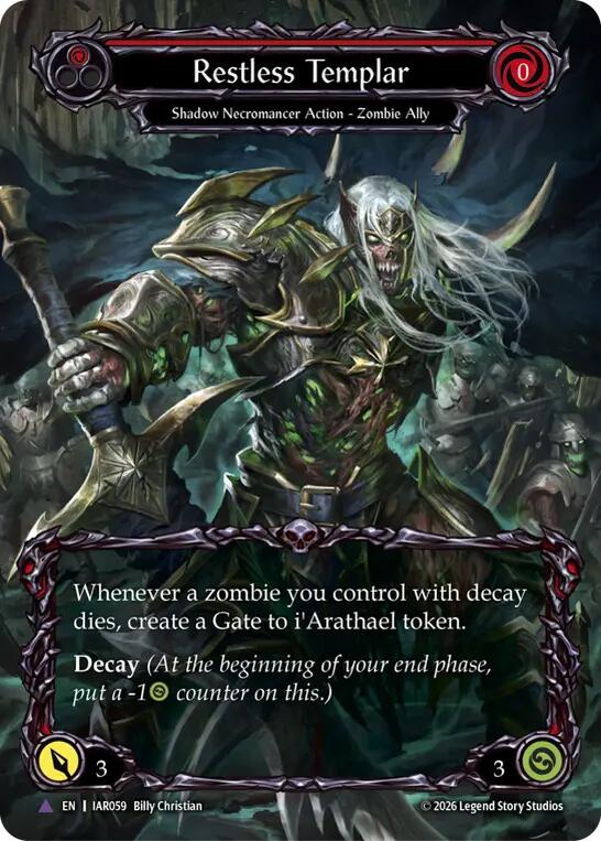 Restless Templar (Marvel) card image