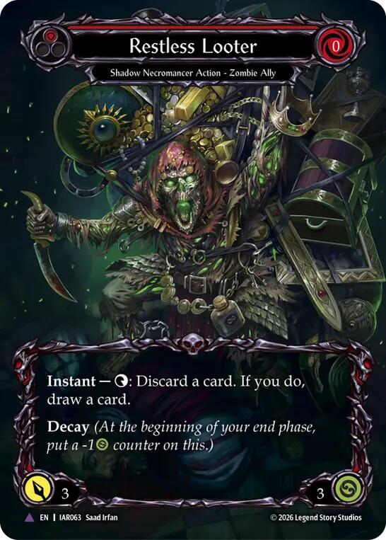Restless Looter (Marvel) card image