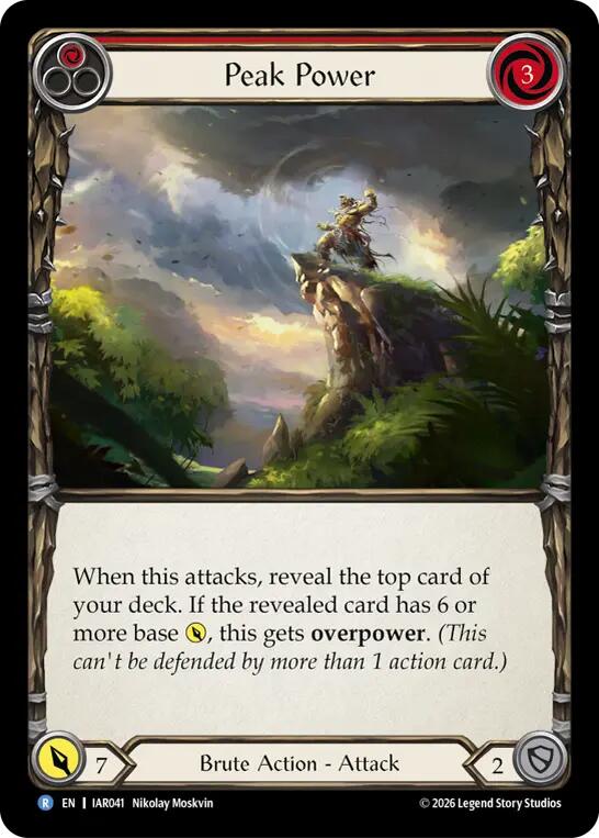 Peak Power (Red) card image
