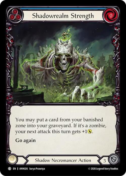 Shadowrealm Strength (Blue) card image