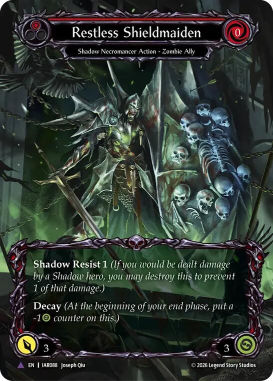 Restless Shieldmaiden (Marvel) card image