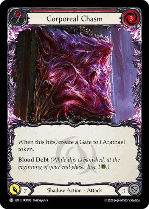 Corporeal Chasm (Red) card image