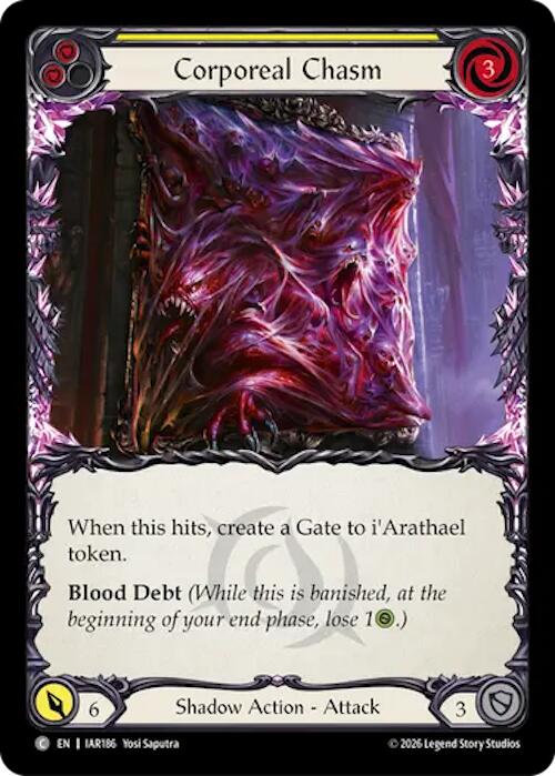 Corporeal Chasm (Yellow) card image