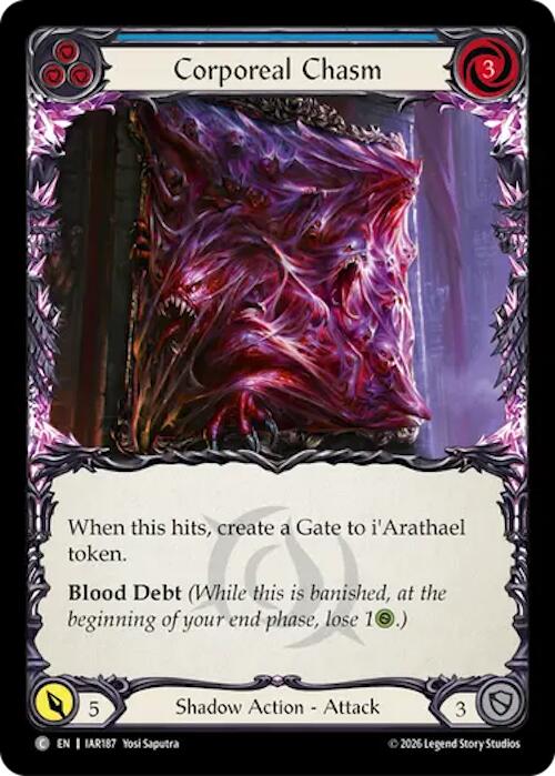 Corporeal Chasm (Blue) card image