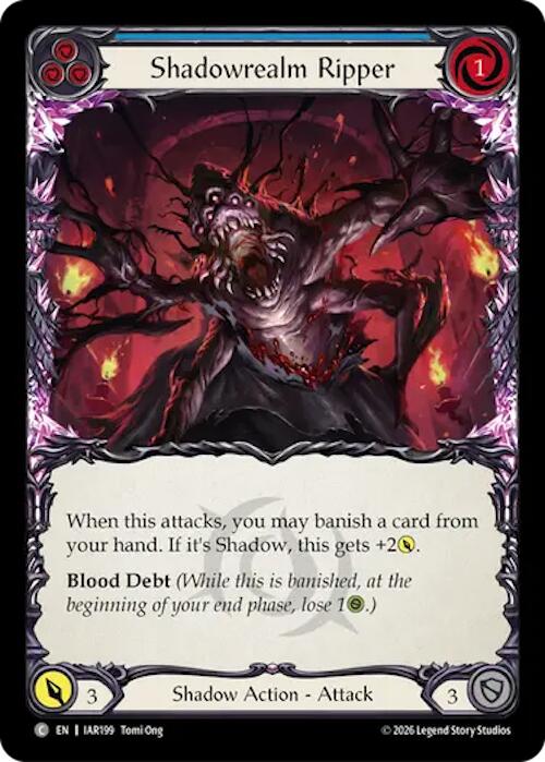 Shadowrealm Ripper (Blue) card image