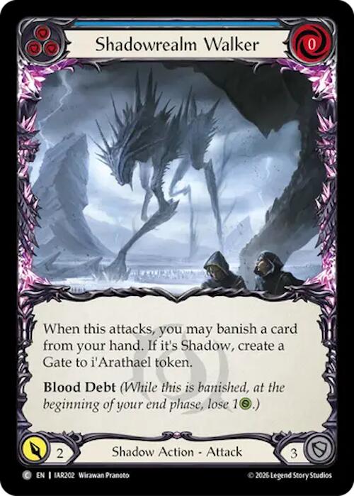 Shadowrealm Walker (Blue) card image