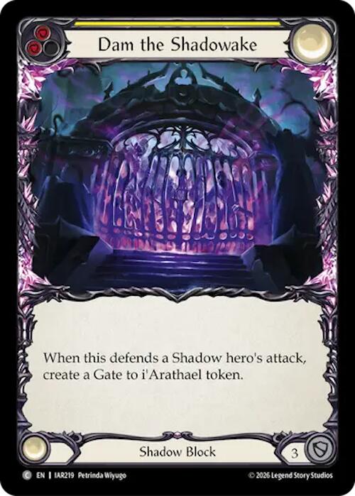 Dam the Shadowake (Yellow) card image