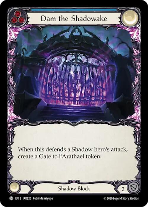 Dam the Shadowake (Blue) card image