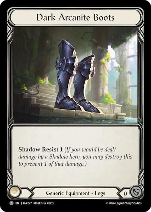 Dark Arcanite Boots card image