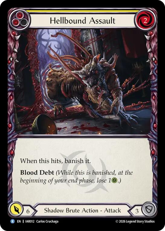 Hellbound Assault (Yellow) card image