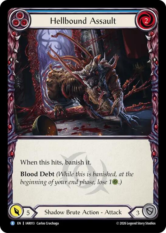 Hellbound Assault (Blue) card image