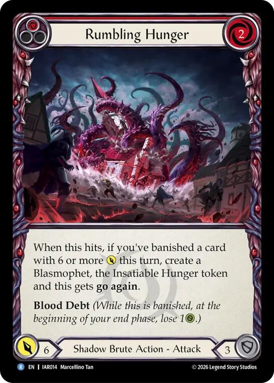 Rumbling Hunger (Red) card image