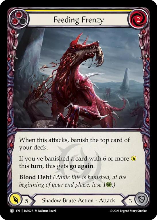 Feeding Frenzy (Yellow) card image
