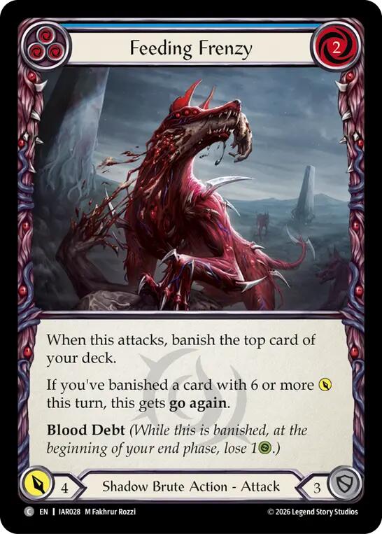 Feeding Frenzy (Blue) card image