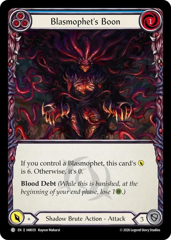 Blasmophet's Boon card image