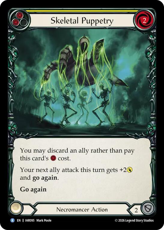 Skeletal Puppetry (Yellow) card image