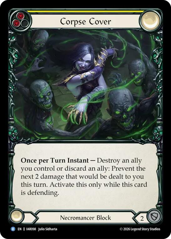 Corpse Cover (Yellow) card image