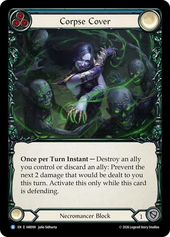 Corpse Cover (Blue) card image