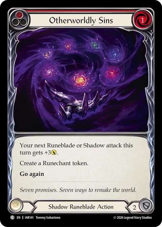 Otherworldly Sins (Red) card image